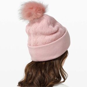 Lululemon Sherpa Weave Pom Beanie - Cream
